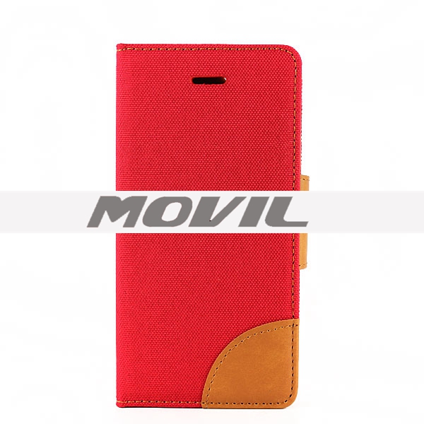 NP-2466 Color-mixto PU Funda para Apple iPhone 6-13